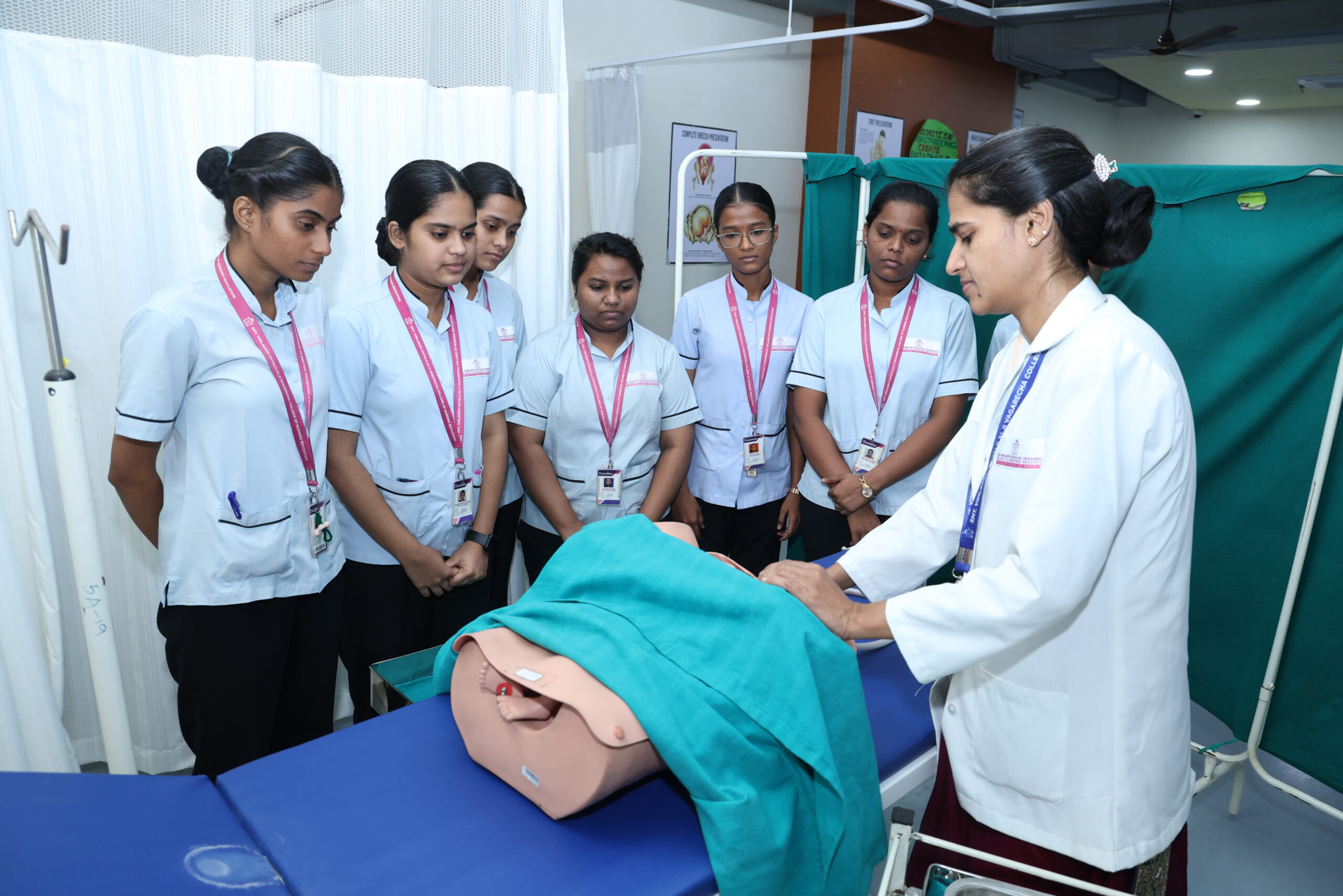 GNM nursing students